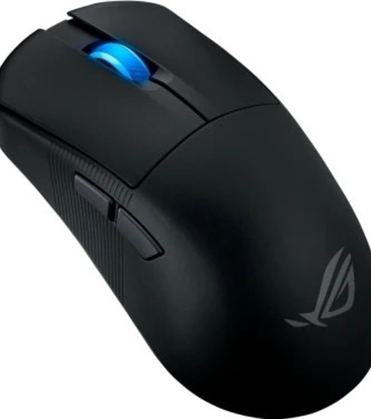 Мышь беспроводная ASUS ROG Harpe Ace Mini черный, 42000 dpi, радиоканал, Bluetooth, USB, кнопки - 5