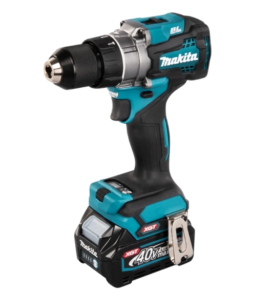Дрель-шуруповерт Makita DF001GD201, 40 В, 2,5 Ач, 140 Нм, бесщеточный