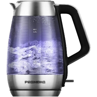 Чайник электрический Redmond KG253 1.5 л, 2200 Вт, хром