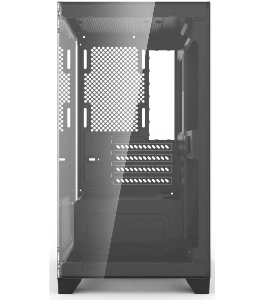 Компьютерный корпус Bloody BD-CC103 черный без БП mATX 7x120мм 1xUSB 2.0 1xUSB 3.0 audio bott PSU