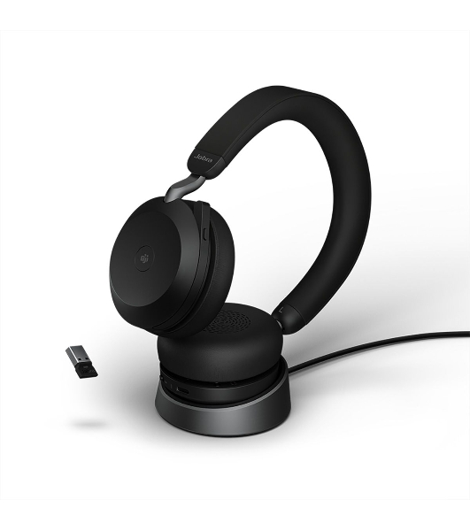 Гарнитура Jabra Evolve2 75 чёрный, беспроводная, Bluetooth, до 36 ч
