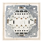 Выключатель 3-кл. LEZARD СП ZIMA IP20 10А безвинт. зажим, слон. кость 704-9088-109QC, фото3