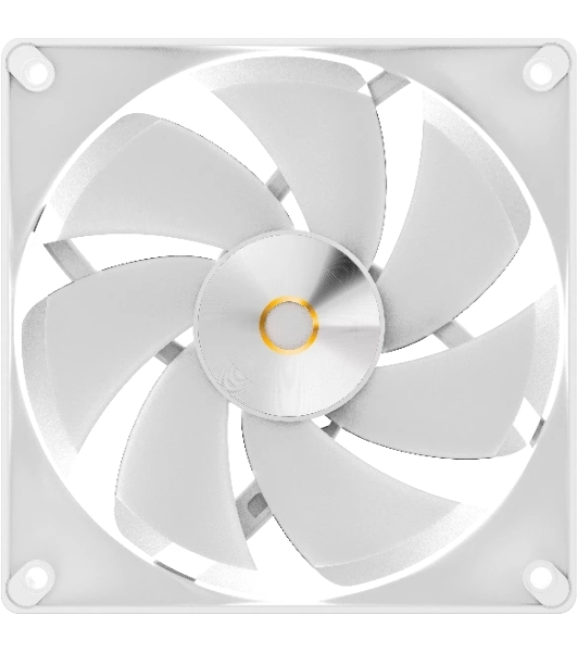 Вентилятор для корпуса Ocypus Delta F12 BK ARGb белый 120мм 2000rpm 4-pin