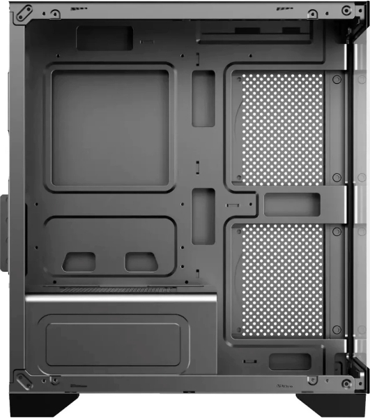 Компьютерный корпус Bloody BD-CC103 черный без БП mATX 7x120мм 1xUSB 2.0 1xUSB 3.0 audio bott PSU