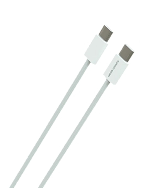 Кабель MORE CHOICE (4620202550385) K77a нейлон USB 3.0A PD 100W для Type-C Type-C 1 м белый
