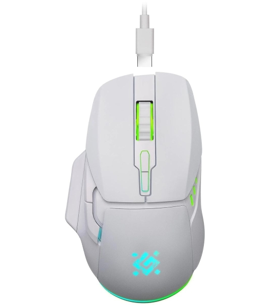 Мышь беспроводная Defender Stix GM-009 белый, 3200 dpi, радиоканал, USB, кнопки - 7