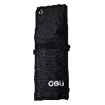 Набор двусторонних гаечных ключей 12 шт Deli DL160012A Спецификация: 6x7мм, 8x9мм, 10x11мм, 12x13мм, 14x15мм, 16x17мм, 18x19мм, 20x22мм, 21x23мм, 24x27мм, 25x28мм, 30x32мм. Матовая хромированная поверхность. Тканевая упаковка., фото3