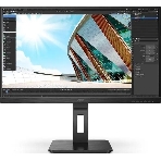 Монитор 27' AOC 27P2Q IPS 1920x1080, 75 Гц, 4 мс, 16:9, 250 кд/м2, 1хDVI, 1хDP, 1xHDMI, 1xVGA, 1x3.5 мм, черный, фото 1