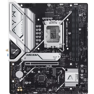 Материнская плата ASUS B760M-AYW WIFI-SI, LGA 1700, Intel B760, 2xDDR5, 4xSATA, 2xM.2, 1xPCIe 4.0 x16, 2xPCIe 4.0 x1, 1xHDMI, 1x2.5Gb LAN, Wi-Fi 6, Bluetooth 5.3, 4xUSB-A 5Gbps, 2xUSB-A 2.0, 3x3.5 мм, 7.1, mATX