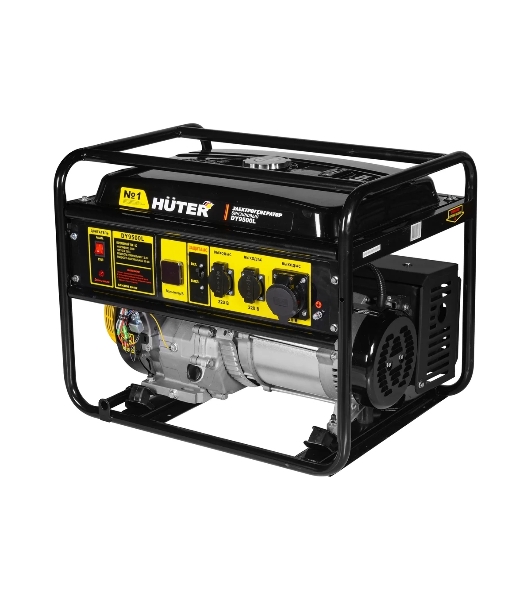 Электрогенератор бензиновый Huter DY9500L, 8 кВт, 91 дБ, 76 кг