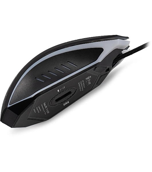 Мышь проводная Oklick 896G черный, 12800 dpi, USB, кнопки - 5