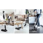 Пылесос вертикальный Bosch BBS711W черный/белый, питание от аккумулятора, 18 Вт, уборка сухая, пылесборник 0.3 л, фото4
