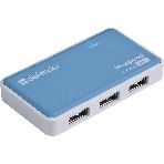 Концентратор USB Defender Quadro Power, USB, адаптер/через USB, блок питания, фото 1