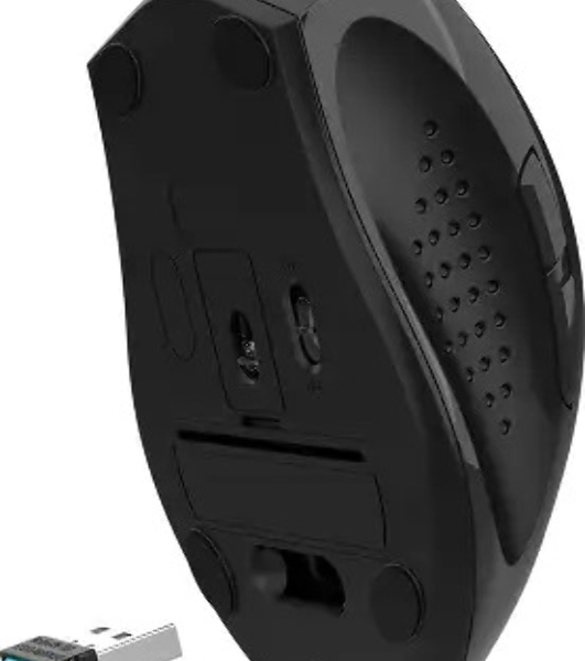 Мышь A4Tech Fstyler FG55S Plus серый оптическая 1200dpi silent беспров. USB
