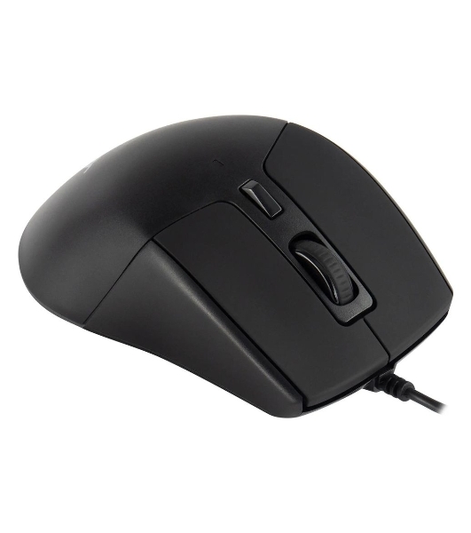 Мышь проводная Acer OMW130 черный, 3600 dpi, USB, кнопки - 6