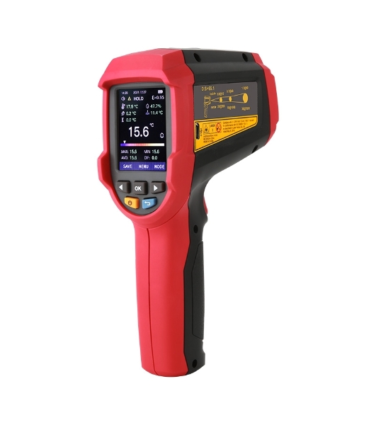 Инфракрасный термометр UT305A+, -32C ~ 1850C, USB