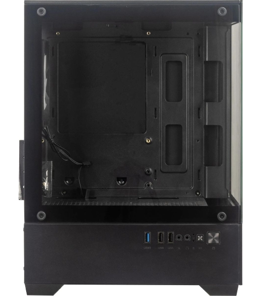 Компьютерный корпус Accord ACC-ZCU2B черный без БП mATX 1x120мм 1xUSB3.0 1xUSB3.1 audio