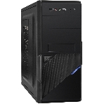 Компьютерный корпус ExeGate EX284018RUS Minitower BA-201 Black, mATX, (AA350, 80мм), 2*USB, Audio, фото 1