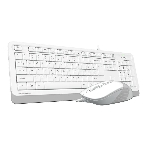 Комплект клавиатура+мышь A4Tech FStyler F1010 проводной, USB, 1600 DPI, белый/серый, фото9