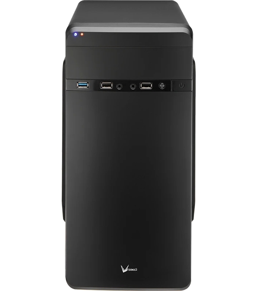 Компьютерный корпус Aerocool/Formula Qs-180 черный без БП mATX 1x80мм 2xUSB 2.0 1xUSB 3.0 audio