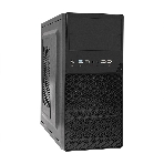 Компьютерный корпус ExeGate EX284032RUS Minitower BA-203U Black, mATX, (без БП), 2хUSB+1хUSB 3.0, Audio, фото 1