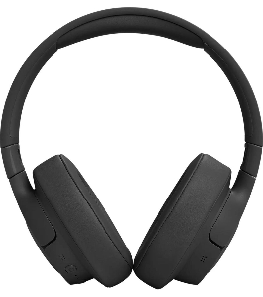 Беспроводные/проводные наушники JBL Tune 770NC черный, полноразмерные, Bluetooth + проводной, адаптивное шумоподавление, до 70 ч