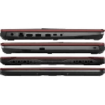 Ноутбук ASUS TUF Gaming A15 FA506NCG-HN218 черный AMD Ryzen 7 7445HS 3200MHz/15.6'/1920x1080/16Gb/512Gb SSD/NVIDIA GeForce RTX 3050 4Gb/Wi-Fi/Bluetooth/DOS, фото2