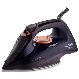 Утюг Ufesa PV1100C DAILY черный/синий, 2400 Вт, 30 г/мин, 120 г/мин, 280 мл