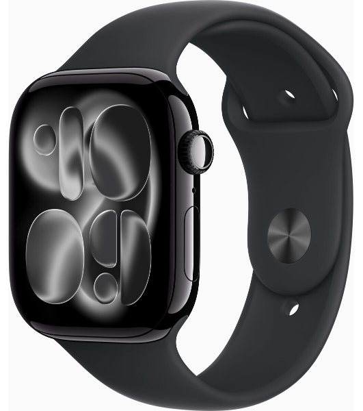 Умные часы Apple Apple Watch Series 11 GPS A3333 1.96' OLED, 4G (LTE), Wi-Fi, Bluetooth 5.3, NFC, IPX8, черный