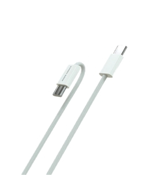 Кабель MORE CHOICE (4620202550385) K77a нейлон USB 3.0A PD 100W для Type-C Type-C 1 м белый