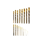 Набор сверл по металлу Denzel 1-10 мм, Р6М5К8-TiN, Golden Tip, 19 шт, фото10