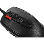 Мышь проводная + коврик A4Tech X-7120 черный, 2000 dpi, USB, кнопки - 7, фото9