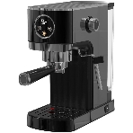 Кофеварка рожковая Korting KCM 1002 EN черный, молотый, 1.2 л, 1350 Вт, 20 бар, фото 1