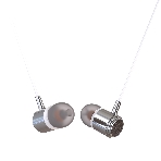 Наушники вакуумные PURE AUX разъем с МК без рег. громкости длина 1.2м More choice G51 (White), фото2