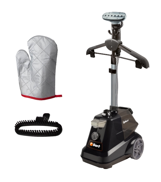 Отпариватель Bort Comfort + Black Edition черный, 2350 Вт, 70 г/мин, 3000 мл