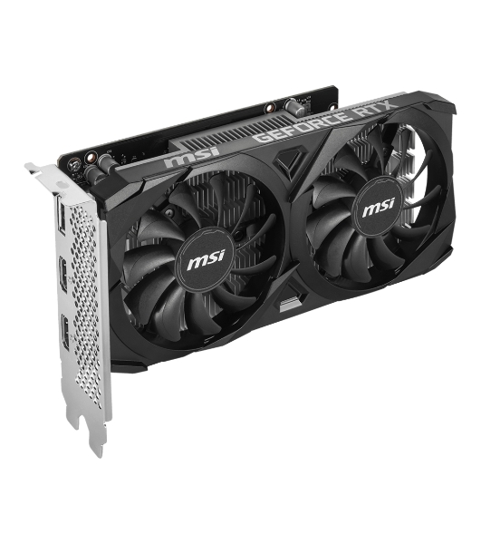Видеокарта MSI RTX 3050 VENTUS 2X E 6G OC NVIDIA RTX 3050 6Gb, GDDR6, PCI-E 4.0, HDMIx2 DPx1 HDCP