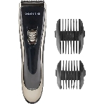 Набор для стрижки Galaxy Line GL 4165, черный, 3 Вт, время непрерывной работы до 1,5 ч, время зарядки около 2 часов, аккум. Li-Ion 3,7 В, емкость аккум. 600 мА*ч, лезвия из нержав. стали, ширина лезвия 40 мм, 2 насадки-расчески (3 и 6 мм, 9 и 12 мм), USB зарядка, фото 1