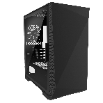 Компьютерный корпус ZALMAN Z1 ICEBERG, MicroATX, черный, WINDOW, 2xCOMBO (3.5' OR 2.5'), 3x2.5', 1xUSB 2.0, 2xUSB 3.0, FRONT 2x120мм, REAR 1x120мм, фото10