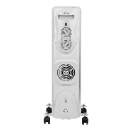 Обогреватель масляный Engy EN-1307F Classic (7 секций), белый, 2000 Вт, 25 м2, термостат, фото2