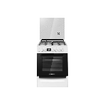 Плита комбинированная Maunfeld MGC60ECW04 белый, газовых конфорок 4 шт, духовка электрическая 65 л, 60 см x 88 см x 65 см, фото 1