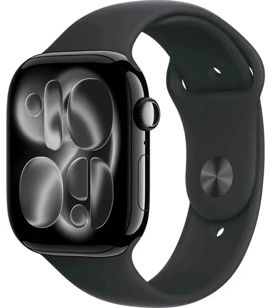 Умные часы Apple Apple Watch Series 11 GPS A3333 1.96' OLED, 4G (LTE), Wi-Fi, Bluetooth 5.3, NFC, IPX8, черный