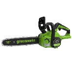 Цепная пила аккумуляторная GreenWorks GD24CS30K2, 24V, 30см, бесщеточная, c АКБ 2 А·ч и ЗУ (2007007UA), фото3