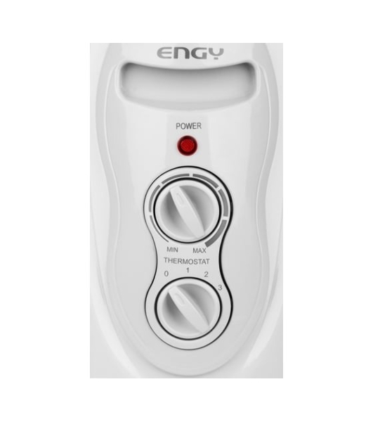 Обогреватель масляный Engy EN-1307F Classic (7 секций), белый, 2000 Вт, 25 м2, термостат