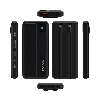 Портативный аккумулятор Maxvi PB10-10 10000 мАч, 2A USB + кабели: Type-C/Lightning, фото2