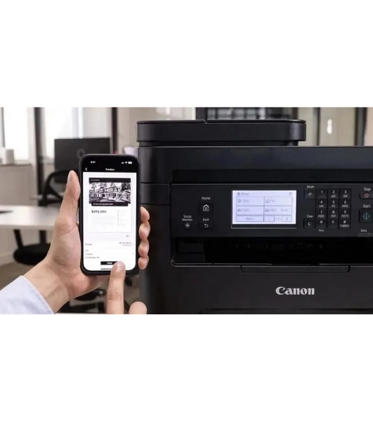 МФУ лазерное Canon i-Sensys MF275dw (5621C001), A4, ч/б, печ. 29 стр/мин., скан. до 20 стр/мин (ч/б) 15 стр/мин (цвет), 2400 x 600 dpi (печать) 600x600dpi (скан.), USB, RJ-45, Wi-Fi, Air Print, Mopria