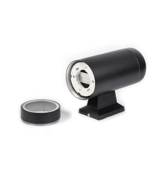 Светильник уличный настенный Smartbuy (SBL-WLBK1-2GX53) GX53*2 -черный/IP65