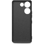 Чехол (клип-кейс) BoraSCO для Tecno Camon 20 (4G)/20 Pro (4G) Silicone Case черный (72054), фото2