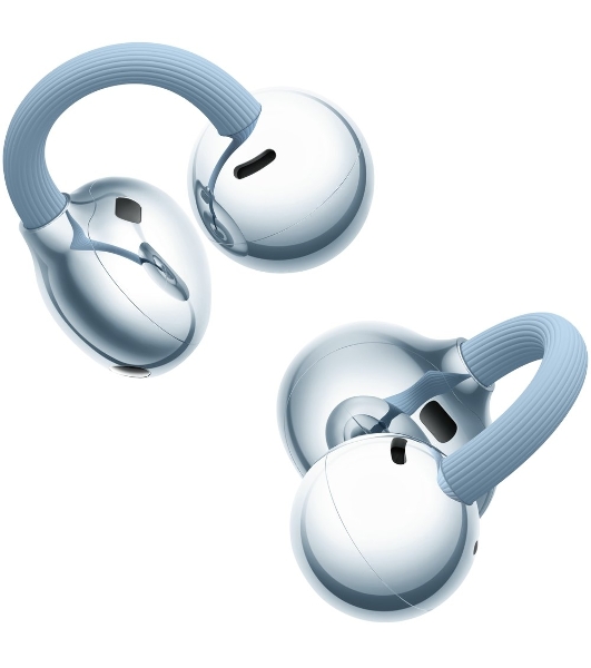 Наушники TWS Huawei FreeClip 2 синий, открытые (клипсы), Bluetooth, быстрая зарядка, до 8 ч
