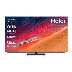 Телевизор Haier 77' DC0017M00RU S9 Pro черный OLED UHD 4K 120Hz Smart TV Android TV 3GB/32GB, фото 1