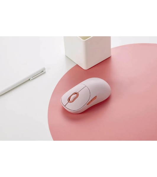 Мышь беспроводная Xiaomi BHR8911GL Wireless Mouse 3 розовый, 1200 dpi, USB/Bluetooth, кнопки - 4